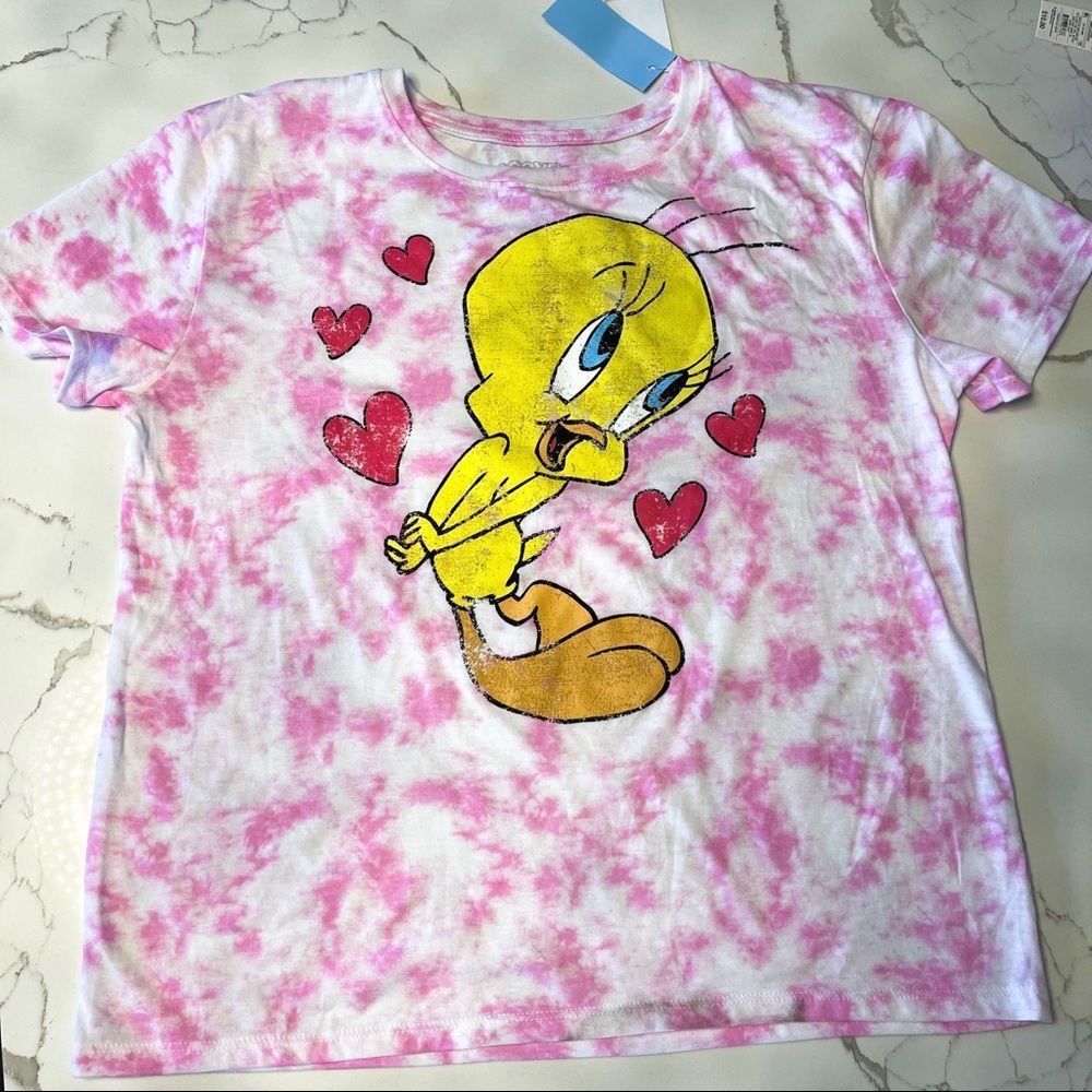 LOONEY TUNES | Tye Dye Tweety Bird Tee - Picture 4 of 11